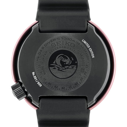 Seiko Prospex S23627J1 Tuna Sea Baselworld 2018 Black Dial Black Rubber Strap Limited Edition