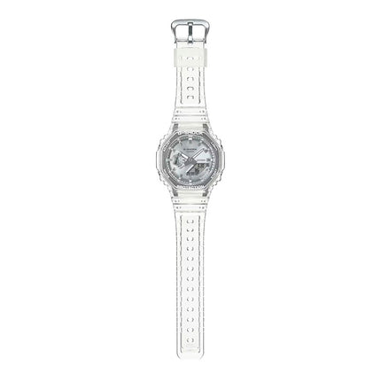 Casio G-Shock GA-2100BM-7A8DR CasiOak Bright Metallic Series Transparent Resin Band