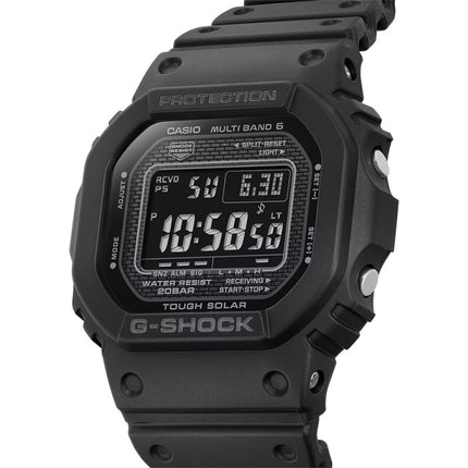 Casio G-Shock GW-5000HS-1DR Heritage Series Square Tough Solar Digital Dial Black Resin Band