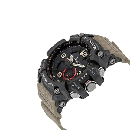 Casio G-Shock Mudmaster GG-1000-1A5DR Master Of G-Land Digital Analog Dial Brown Resin Band