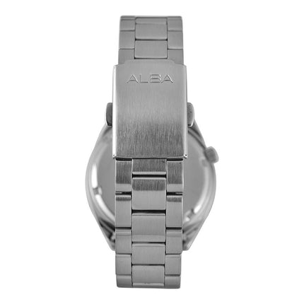 Alba Active AG8M35X1 Ladies Blue Patterned Dial Stainless Steel Strap