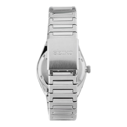 Seiko Classic SUR555P1 Men Blue Dial Stainless Steel Strap
