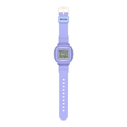Casio Baby-G + Plus BGD-10K-6DR 30th Anniversary Digital Dial Purple Resin Band + Case Holder Set 