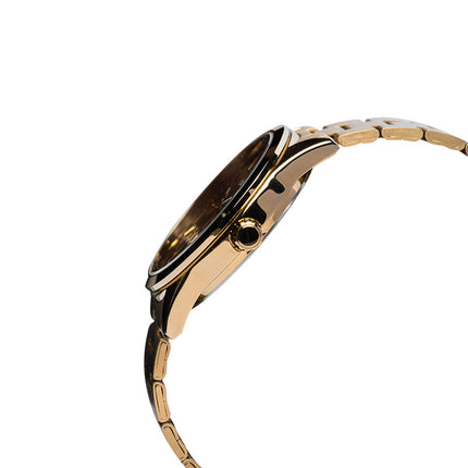 Casio General MTP-VD03G-1AUDF Men Black Dial Gold Stainless Steel Band
