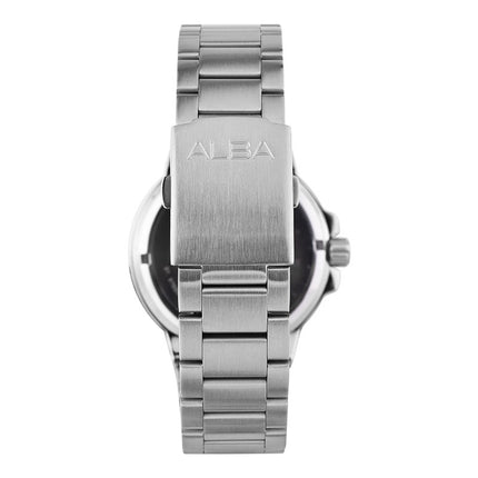 Alba Active AS9S81X1 Men Blue Dial Stainless Steel Strap