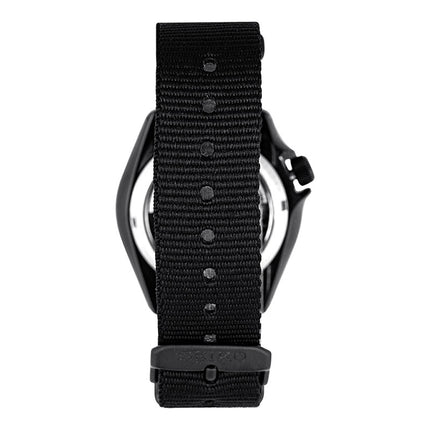 Seiko 5 Sports SRPE69K1 SKX Street Style Black Dial Black Nylon Strap