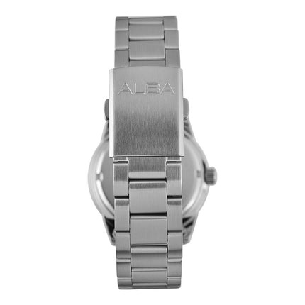 Alba AS9U77X1 Men Sport Pepsi Blue Dial Stainless Steel Strap