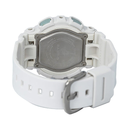 Casio Baby-G BA-130-7A2DR Beach Fashions Digital Analog Dial White Resin Band