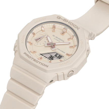 Casio G-Shock X ITZY GMA-S2100-4ADR Basic Collection CasiOak Pink Digital Analog Dial Resin Band