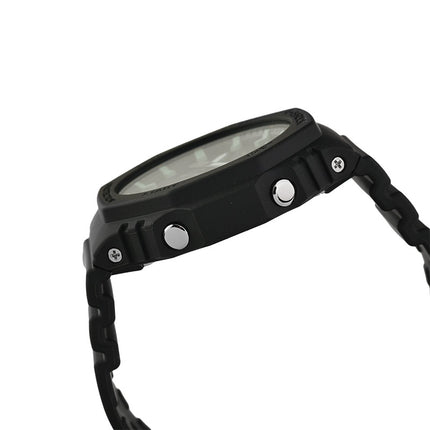 Casio G-Shock GA-2100RC-1ADR CasiOak Teal And Brown Series Black Dial Black Resin Band