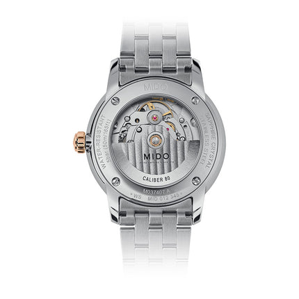 MIDO Baroncelli M037.407.21.031.00 Signature Gent Automatic Silver Dial Stainless Steel Strap