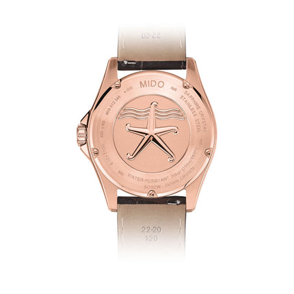 MIDO Ocean Star 200C M042.430.36.091.00 Men Automatic Green Dial Brown Leather Strap