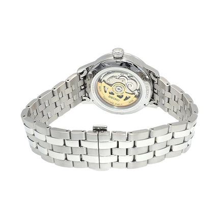 Seiko Presage SSA347J1 Cocktail Time Blue Moon Automatic Blue Texture Dial Stainless Steel Strap