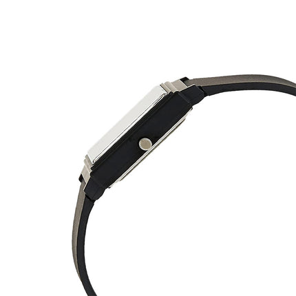 Casio General MQ-27-1BDF Black Dial Black Resin Band