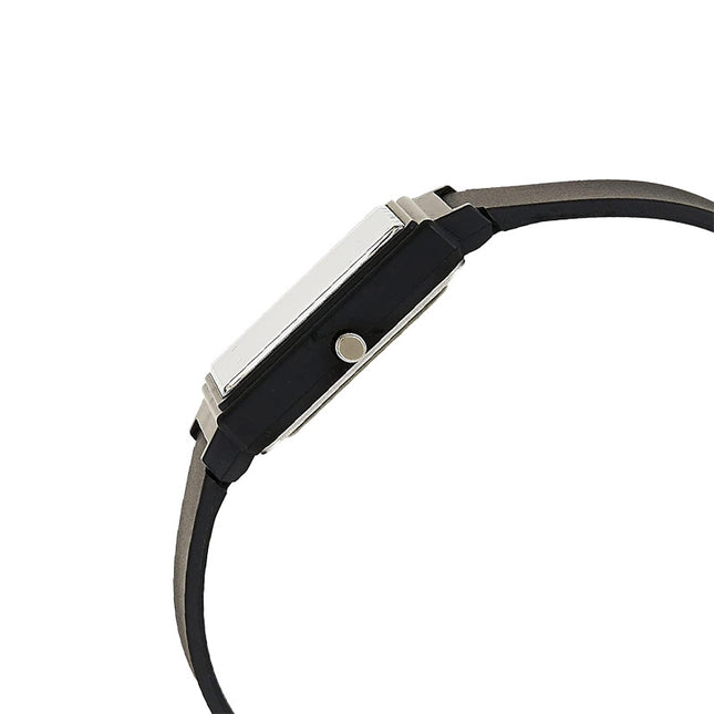 Casio General MQ-27-1BDF Black Dial Black Resin Band