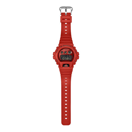 Casio G-Shock DW-6900RRB-4DR Iconic Red Series Digital Dial Red Resin Band
