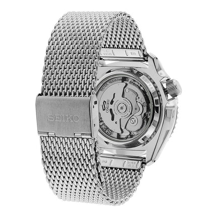 Seiko 5 Sports SRPE75K1 Suits Style Champagne Dial Stainless Steel Strap