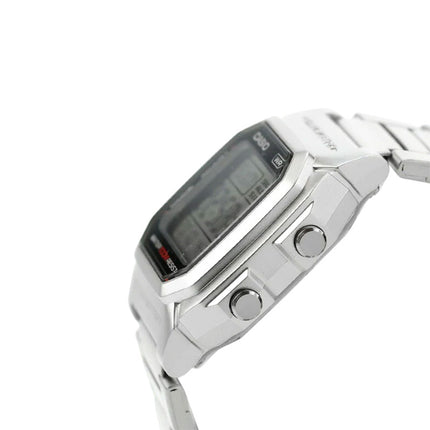 Casio General W-800HD-1AVDF Digital Dial Stainless Steel Band