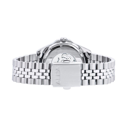 Alba AL4791X1 Men Automatic Silver Dial Stainless Steel Strap