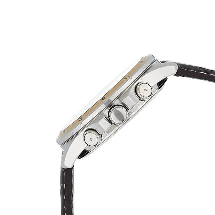 Casio General MTP-1374L-7AVDF Enticer Men Silver Dial Brown Leather Band