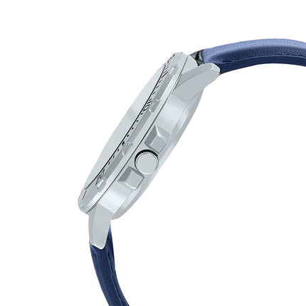 Casio General MTP-VD01L-2BVUDF Enticer Men Blue Dial Blue Leather Band