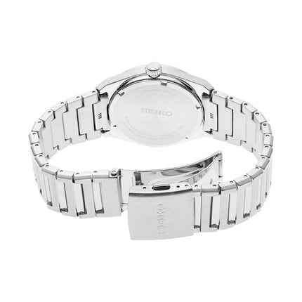 Seiko Classic SUR601P1 Men Green Dial Stainless Steel Strap