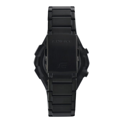 Casio Edifice ECB-2200DC-1ADF Men Windflow Digital Analog Black Dial Black Stainless Steel Band