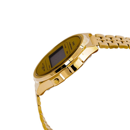 Casio General A171WEG-9ADF Digital Dial Gold Stainless Steel Band