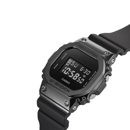 Casio G-Shock GM-5600UB-1DR Metal Covered Digital Dial Black Resin Band