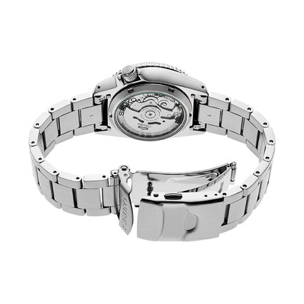 Seiko 5 Sports SRPK33K1 5KX Midi SKX Sports Style Baby Blue Dial Stainless Steel Strap