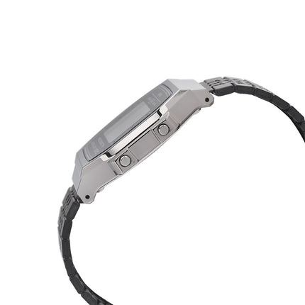 Casio General ABL-100WEGG-1BDF Vintage Digital Dial Black Stainless Steel Band