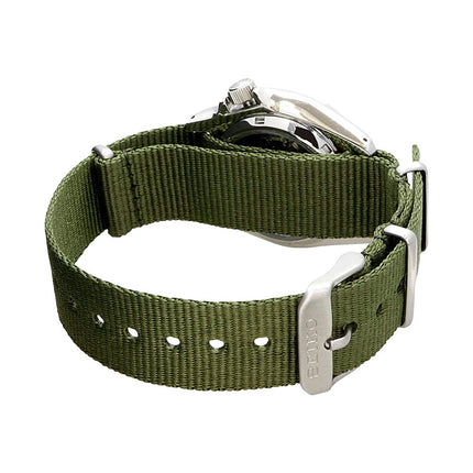 Seiko 5 Sports SRPE65K1 Automatic Green Olive Dial Green Olive Nylon Strap
