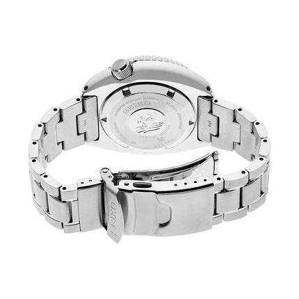 Seiko Prospex SRPJ35K1 Tropical Lagoon Special Edition Turtle Black Dial Stainless Steel Strap