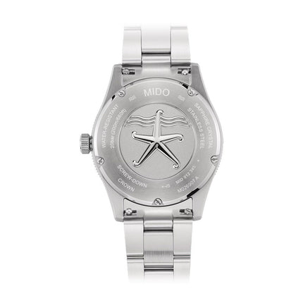Mido Ocean Star 39 M026.907.21.021.00 80th Anniversary Champagne Pattern Dial St. Steel Strap