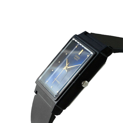 Casio General MQ-38-2ADF Blue Dial Black Resin Band