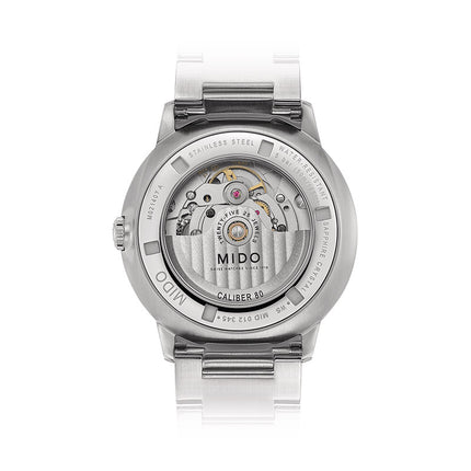 MIDO Commander M021.407.11.411.01 Gradient Blue Dial Stainless Steel Strap