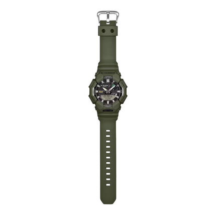 Casio G-Shock GA-B010-3ADR Men Digital Analog Dial Green Resin Band