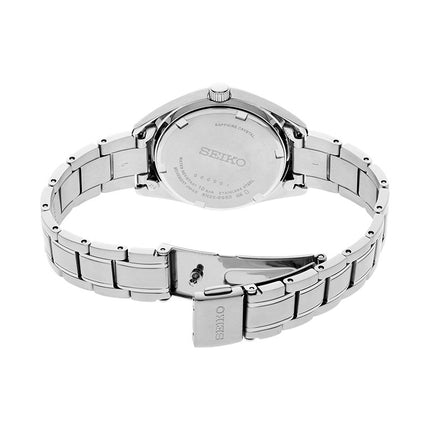 Seiko Ladies SUR531P1 Dress Blue Dial Stainless Steel Strap