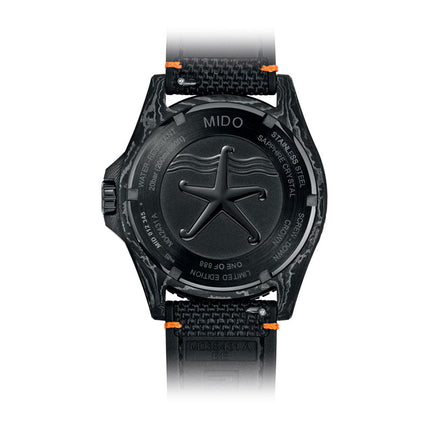 MIDO Ocean Star M042.431.77.081.00 200C Carbon COSC Rubber Strap + Extra Strap Limited Edition
