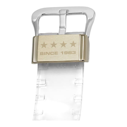 Casio G-Shock GMA-S114RX-7ADR 40th Anniversary Clear Remix Digital Analog Transparent Resin Band