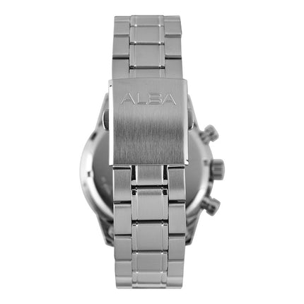 Alba AT3J73X1 Men Chronograph Dark Blue Dial Stainless Steel Strap