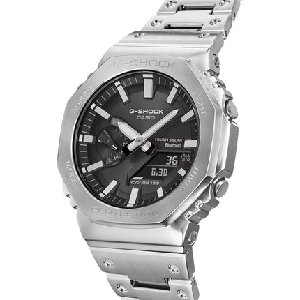 Casio G-Shock GM-B2100SD-1ADR CasiOak Full Metal Digital Analog Dial Stainless Steel Band