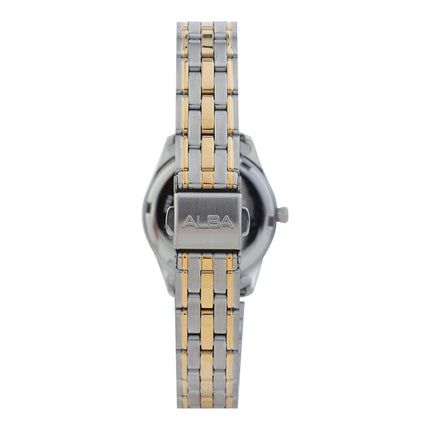 Alba ARX134X1_ARX114X1 Couple Gold Dial Dual Tone Stainless Steel Strap