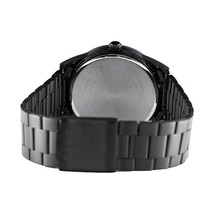 Casio General MTP-VD03B-1AUDF Men Black Dial Black Stainless Steel Band