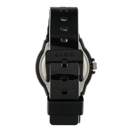 Casio General LRW-200H-1BVDF Water Resistant 100M Black Dial Black Resin Band