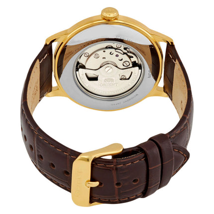 Orient Classic RA-AP0004S Automatic Men White Dial Brown Leather Strap