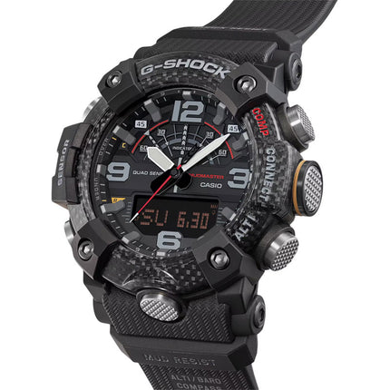 Casio G-Shock Mudmaster GG-B100X-1ADR Master Of G-Land Digital Analog Dial Black Resin Band