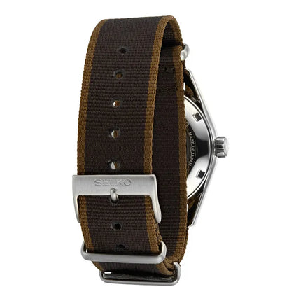 Seiko Prospex SPB211J1 Baby Alpinist Automatic Dark Brown Dial Brown Nylon Strap