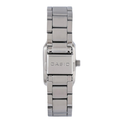 Casio General LTP-1165A-7C2DF Enticer Ladies Silver Dial Stainless Steel Band