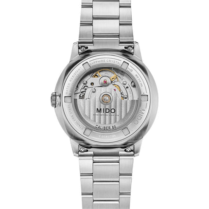 Mido Commander M021.430.11.041.00 Datoday Automatic Blue Dial Stainless Steel Strap